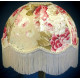 Chintz Floral Cream Dome Lampshade Chintz Floral Cream Dome Lampshade