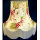 Chintz Floral Cream Scalloped Lampshade