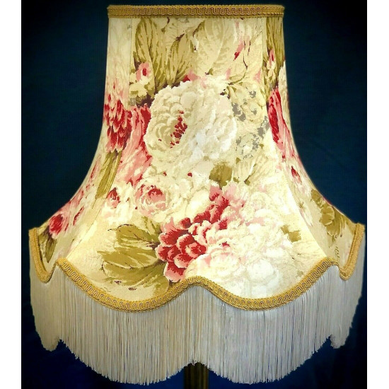 Chintz Floral Gold Fabric Lampshades