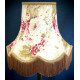 Chintz Floral Gold Scalloped Lampshade