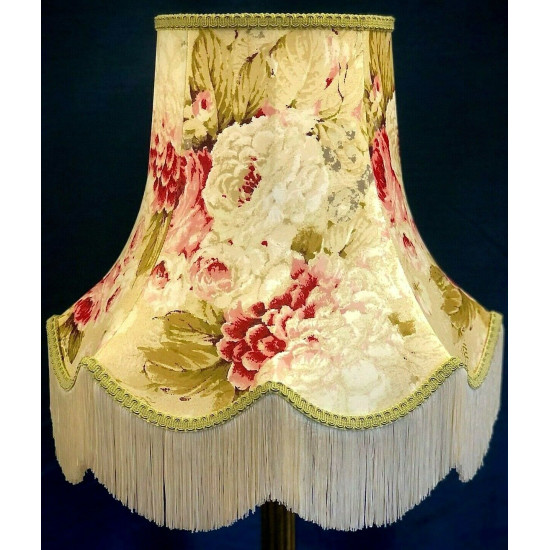 Chintz Floral Green Fabric Lampshades