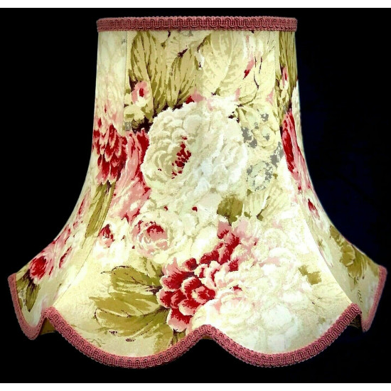 Chintz Floral Pink Modern Fabric Lampshades