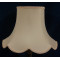 Cream and Pink Cottage Modern Scalloped Fabric Lampshades