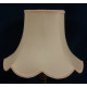 Cream and Pink Cottage Modern Scalloped Fabric Lampshades Cream and Pink Cottage Modern Scalloped Fabric Lampshades