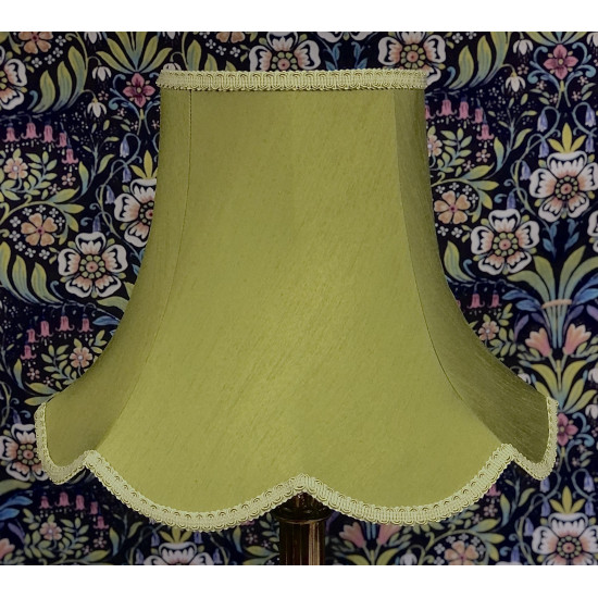 Olive Green Modern Fabric Lampshades