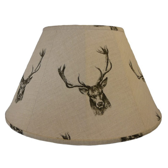 Stag Contemporary Fabric Lampshades