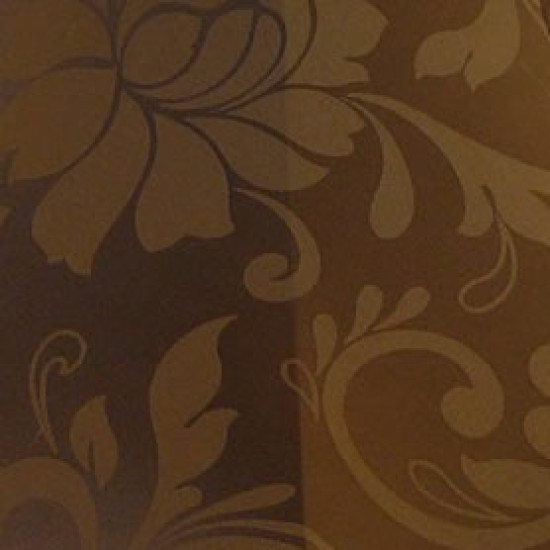 Cocoa Brown Brocade Swatch