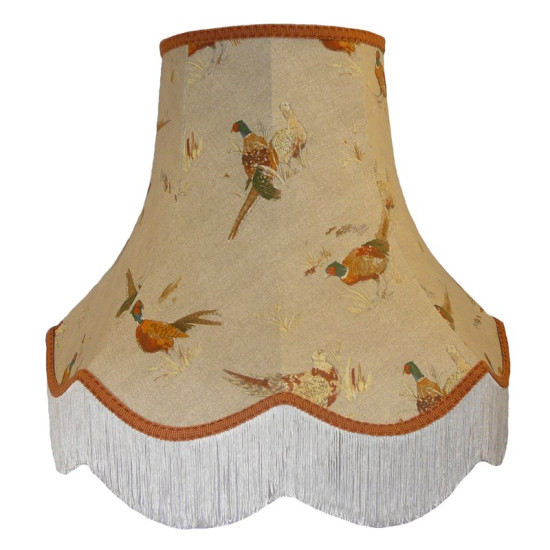 Pheasant Design Fabric Lampshades