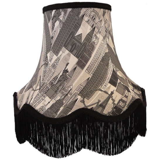 Famous Monuments Fabric Lampshades