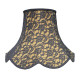 Gold and Black Lace Modern Fabric Lampshades