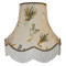 Cactus Taupe Fabric Scalloped Lampshades