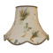 Cactus Taupe Modern Fabric Scalloped Lampshades