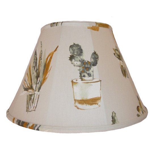 Cactus Fabric Tapered Empire Lampshades