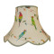 Parrots and Toucan Green Modern Fabric Lampshades