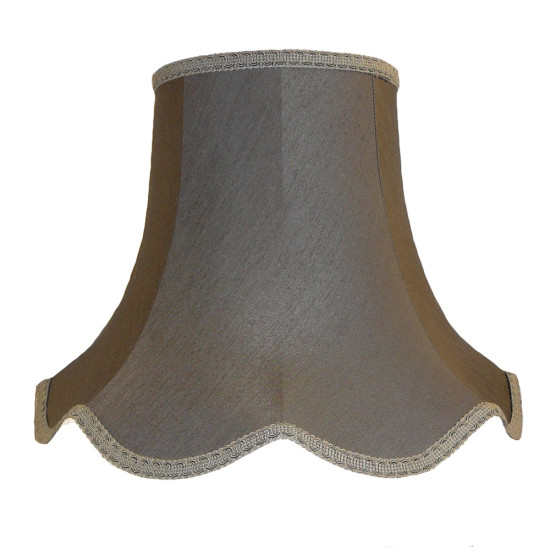 Pewter Grey Modern Fabric Lampshades