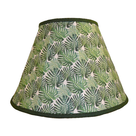 Botanical Palm Leaf Contemporary Lampshade