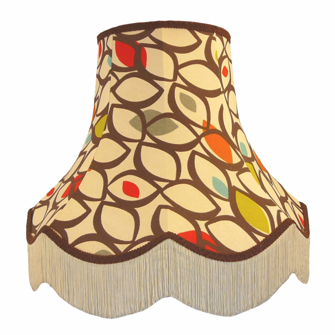 Cedar Cinnamon Retro Single Fabric Lampshade