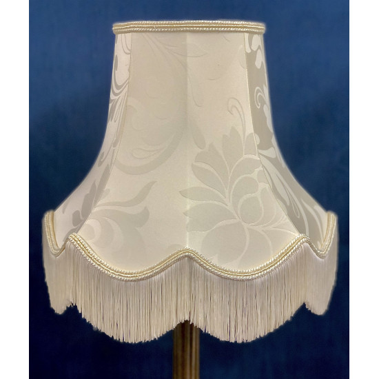 Cream Brocade Fabric Lampshades
