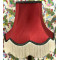 Rosso Red and Black Fabric Lampshades