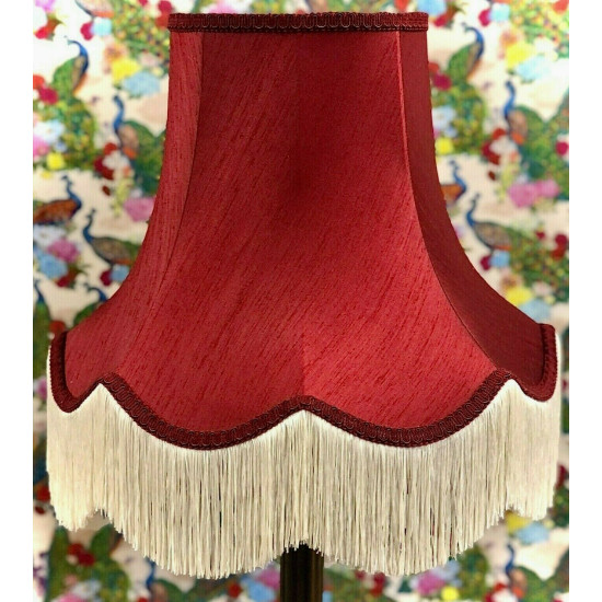 Rosso Red Fabric Lampshades