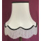White Black Fabric Lampshades