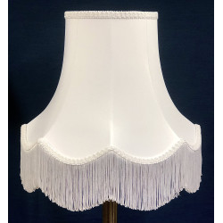 White Fabric Lampshades White Fabric Lampshades