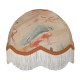 Beige Flamingo Dome Fabric Lampshades