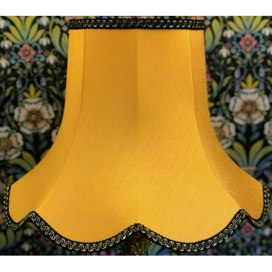 Gold and Black Modern Fabric Lampshades