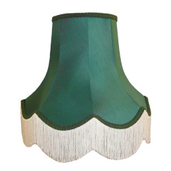 Holly Green Fabric Lampshades