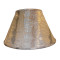 Moroccan Silver Fabric Tapered Empire Lampshades