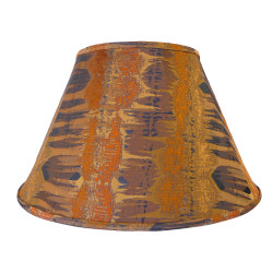 Moroccan Spice Fabric Tapered Empire Lampshades