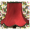 Rosso Red and Black Modern Fabric Lampshades