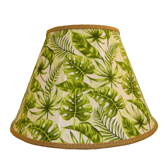 Tropical Leaf Contemporary Lampshade