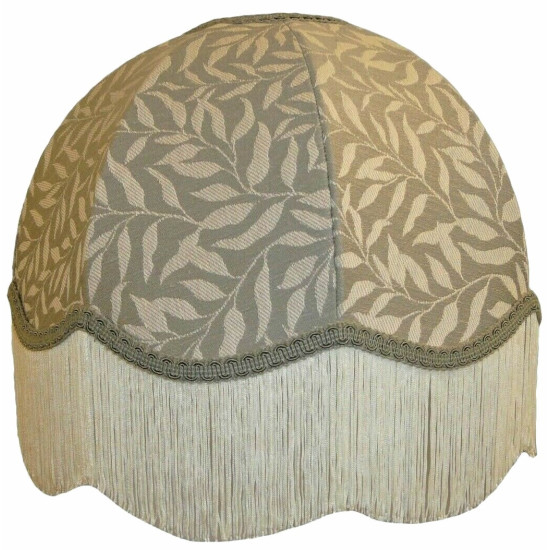 William Morris Willow Bough Light Grey Dome Lampshade