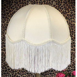 Cream Dome Fabric Lampshade Cream Dome Fabric Lampshade