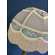 Flint Grey Floral Panelled Fabric Lampshade