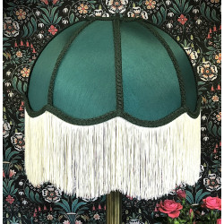 Dark Green Dome Fabric Lampshade Dark Green Dome Fabric Lampshade