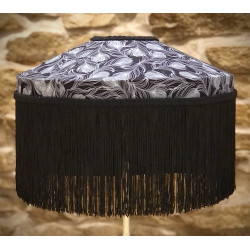 Grey Feather Tiffany Lampshades Grey Feather Tiffany Lampshades