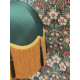 Holly Green and Gold Dome Fabric Lampshade Holly Green and Gold Dome Fabric Lampshade