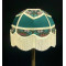 Holly Green and William Morris Panelled Fabric Lampshade
