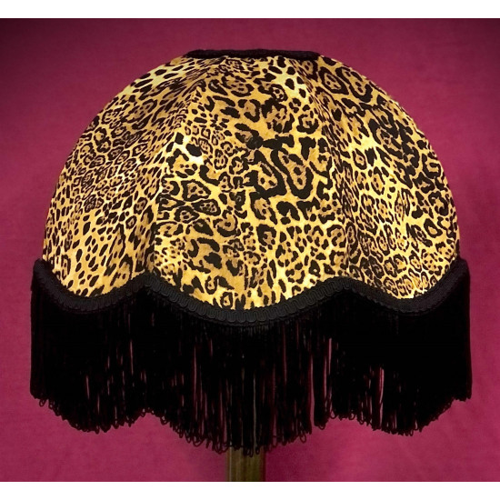 Leopard Animal Print Dome Fabric Lampshades