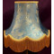 Paisley Jacquard Aqua Blue and Gold Lampshade
