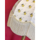Worker Bee Ivory Dome Fabric Lampshade