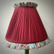 Rosso Red Green Floral Ruffled Lampshade Rosso Red Green Floral Ruffled Lampshade