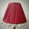 Rosso Red Rose Floral Ruffled Bottom Lampshade