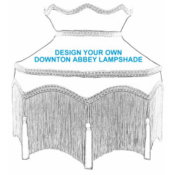Design Your Own Downton Abbey Fabric Lampshade