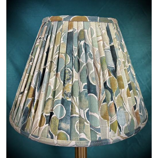 Porter and Stone Mardi Gras Pleated Fabric Lampshade