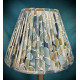 Porter and Stone Mardi Gras Pleated Fabric Lampshade