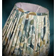 Porter and Stone Mardi Gras Pleated Fabric Lampshade