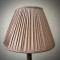 Mushroom Beige Gathered Fabric Lampshade